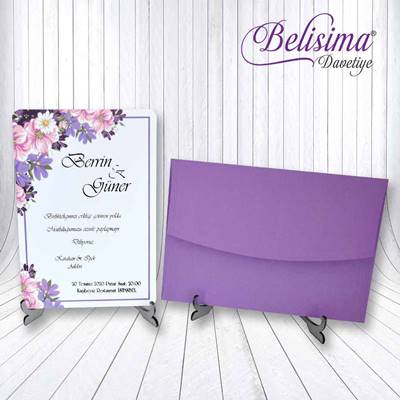 Belisima Davetiye 39003 