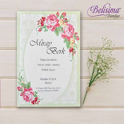 Belisima Davetiye 39004 