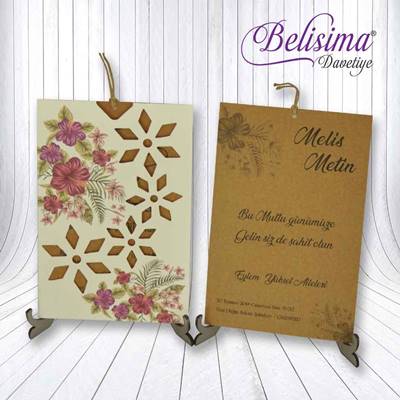 Belisima Davetiye 39006 