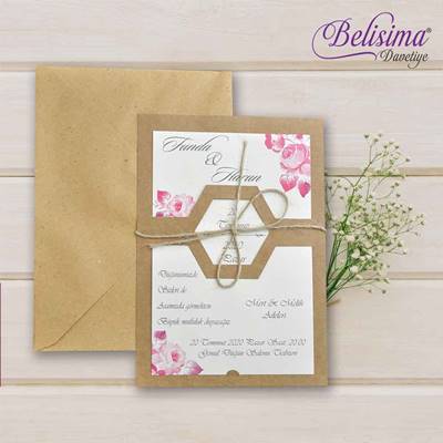 Belisima Davetiye 39054 