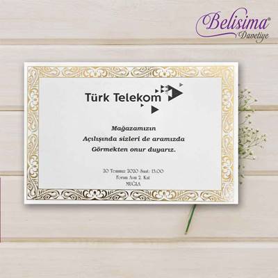 Belisima Davetiye 39062 