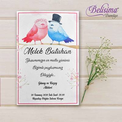 Belisima Davetiye 39094 