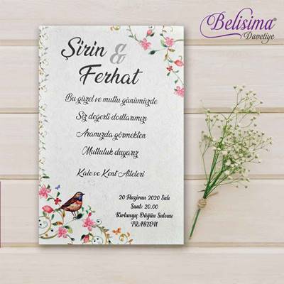 Belisima Davetiye 39097 