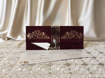 Orkide Vip Davetiye 6039 